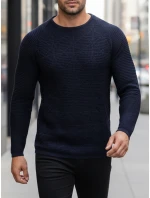 Pánský tmavě modrý svetr WX2300z Pánský tmavě modrý svetr WX2300z