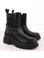 Kožené boty Big Star W INT2053 INT2053 Kožené boty Big Star W INT2053 INT2053