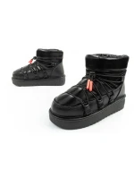 D.Franklin snow boots dámské zimní módní zateplené boty černé dámské