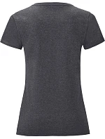 Fruit of the Loom Lady-Fit Iconic 150 T Dámské tričko 16.1432 dark heather grey