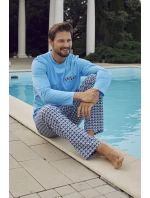 Italian Fashion Jaromir long length sp. barva:modrá/print