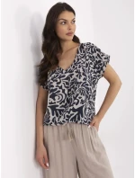 Halenka D73771M11171B tmavě modrá