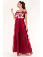 Dlouhé šaty model 134082 YourNewStyle Dlouhé šaty model 134082 YourNewStyle