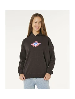 Dívčí mikina RIP CURL Sunshine Squad Hood – Girl, černá