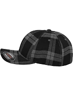Flexfit 6197 6 panelová kšiltovka "Tartan Plaid" 55.6197 black/grey Flexfit 6197 6 panelová kšiltovka "Tartan Plaid" 55.6197 black/grey