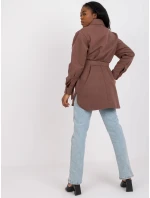 Dámská košile-LK-KS-508481.88-hnědá Dámská košile-LK-KS-508481.88-hnědá