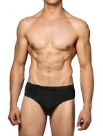 Pánské slipy 3 pack 006 black - Atlantic