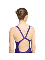 Dámské plavky adidas V-back, fialové, KS2951 Dámské plavky adidas V-back, fialové, KS2951