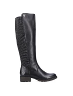 Kožené boty Rieker W Z9591-00 černá