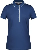 Daiber JN 727 Dámské piqué polo s kontrastní légou 02.0727 navy/white