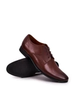 Pánské Kožené Mokasin BEDNAREK Hněde