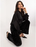 Kalhoty MI SP 4323C.28 černé