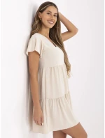 Šaty WN SK 842.01P světle béžová Šaty WN SK 842.01P světle béžová