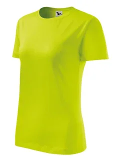 Classic New tričko dámské limetková