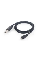GEMBIRD CC-USB2-AMLM-1M kabel (USB 2.0 M - Lightning M; 1m; barva černá)