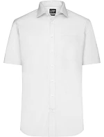 Daiber JN 684 Mikro keprová košile s krátkým rukávem 02.0684 white Daiber JN 684 Mikro keprová košile s krátkým rukávem 02.0684 white