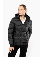 Kariban K 6166 Bunda ripstop s kapucí 20.6166 black Kariban K 6166 Bunda ripstop s kapucí 20.6166 black