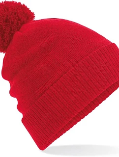 Beechfield B 439 Pletená čepice "Thermal Snowstar®" 53.0439 classic red