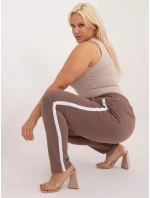 Tepláky RV DR 6643.95 hnědá Tepláky RV DR 6643.95 hnědá