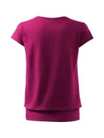 City tričko dámské fuchsia red City tričko dámské fuchsia red