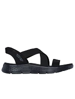 Dámské sandály Skechers GO WALK FLEX SANDAL GLIMMER UP 141489 BBK