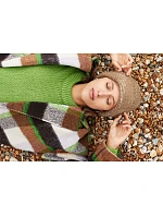 Beechfield B 330R Pletená čepice Patch "Chunky Knit" 53.330R midnight haze Beechfield B 330R Pletená čepice Patch "Chunky Knit" 53.330R midnight haze