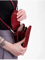 Dámská crossbody peněženka Vuch Chanthal Wine Dámská crossbody peněženka Vuch Chanthal Wine