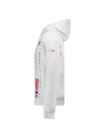 Geographical Norway Fogora DB 100 M WZ3066H/GN-Síťovaná šedá mikina Geographical Norway Fogora DB 100 M WZ3066H/GN-Síťovaná šedá mikina