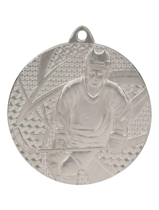 Stříbrná medaile - hokej - ocelová medaile