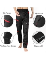 Rockbros pánské dlouhé kalhoty na kolo černé L