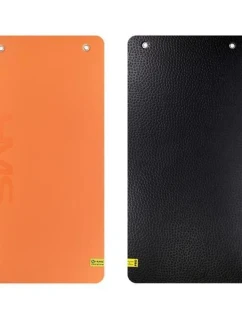 HMS Premium MFK01 Orange-Black - klubová fitness podložka s otvory