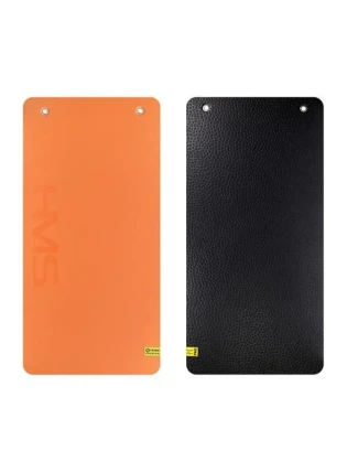 HMS Premium MFK01 Orange-Black - klubová fitness podložka s otvory