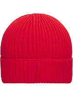 Daiber MB 7409 Pletená čepice z bio bavlny 03.7409 red Daiber MB 7409 Pletená čepice z bio bavlny 03.7409 red