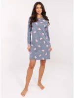 DU KN noční košile FP 100.26 tmavě modrá