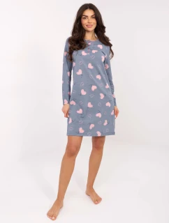 DU KN noční košile FP 100.26 tmavě modrá