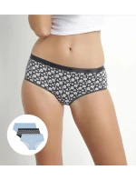 Dámské bavlněné kalhotky 3 ks DIM LES POCKETS COTTON BOXER 3x - DIM - černá Dámské bavlněné kalhotky 3 ks DIM LES POCKETS COTTON BOXER 3x - DIM - černá