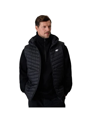 Pánská vesta 4F M344 deep black 4FWSS26TVJAM344 20S pánské
