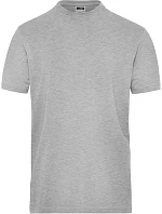 Daiber JN 1802 Pánské pracovní tričko z bio bavlny - Solid 02.1802 grey heather Daiber JN 1802 Pánské pracovní tričko z bio bavlny - Solid 02.1802 grey heather