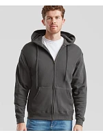 Fruit of the Loom Classic Hooded Sweat Jacket Mikina s kapucí 16.2062 black