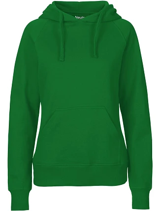 Neutral O 83101 Dámská mikina s kapucí z bio bavlny 77.8311 green Neutral O 83101 Dámská mikina s kapucí z bio bavlny 77.8311 green