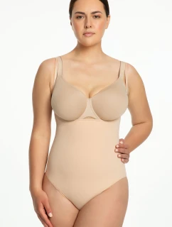 Julimex 419 Seamless Body Open Bust barva:béžová