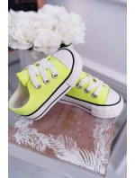 Dětské Brokátové Tenisky Vápenné Misty