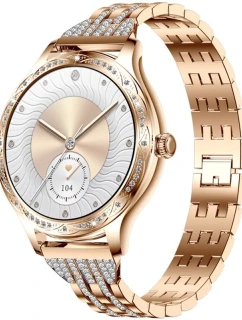 Dámské chytré hodinky VELTORI VT350-1 Náramek růžové zlato
