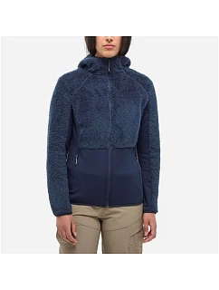 Mikina s kapucí Polar MILLET W CHAMONIX HIGHLOFT HOODIEW, modrá
