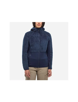 Mikina s kapucí Polar MILLET W CHAMONIX HIGHLOFT HOODIEW, modrá Mikina s kapucí Polar MILLET W CHAMONIX HIGHLOFT HOODIEW, modrá