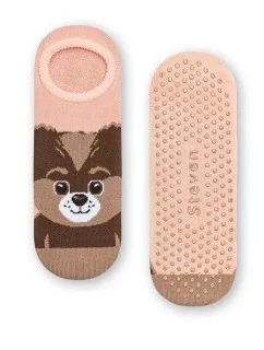 Dámské ponožky art.132 Frotte ABS medvěd - Steven
