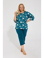 Pyžamo Cornette 147/508 Greta 3/4 3XL–5XL Pyžamo Cornette 147/508 Greta 3/4 3XL–5XL