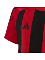 Adidas Striped 24 Dětské tričko červená/černá IW2131