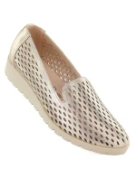 Dámská zlatá prolamovaná obuv Jezzi RMR1628 Dámská zlatá prolamovaná obuv Jezzi RMR1628