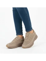 Dámské kožené polobotky světle hnědé Sergio Leone SP013